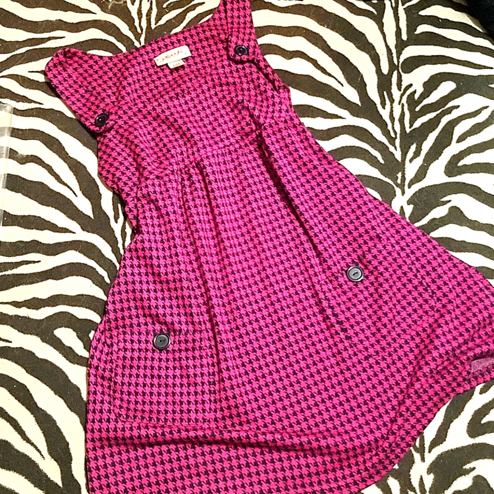 Pink Houndstooth Dress - Picture 5 of 10